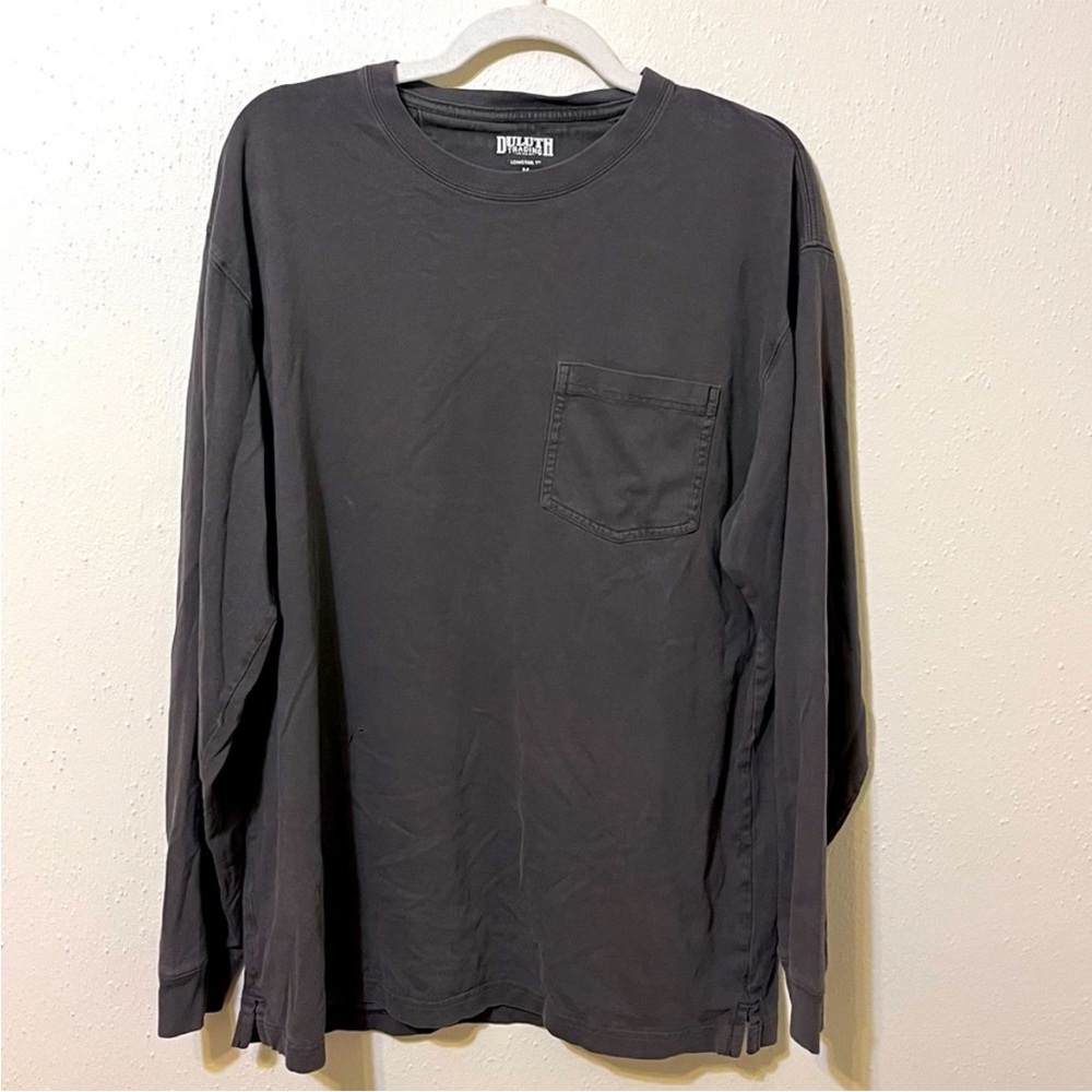 Bundle of Duluth Trading Co Men’s Long Sleeve 100% Cotton Tee Shirts